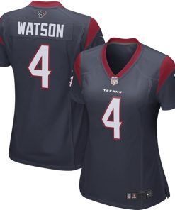 Deshaun Watson Houston Texans Nike Women's Player Game Jersey - Navy