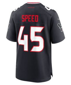 Alternative view of E.J. Speed Houston Texans Nike Team Game Jersey -  Navy