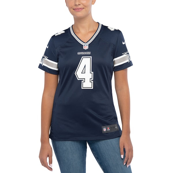Dak Prescott Dallas Cowboys Nike Women's Game Team Jersey - Navy/White - Image 5