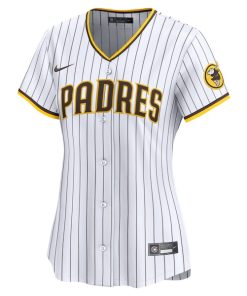 Alternative view of Josh Hader San Diego Padres Nike Women's  Home Limited Player Jersey - White