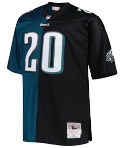 Alternative view of Brian Dawkins Philadelphia Eagles Big & Tall Split Legacy Retired Player Replica Jersey - Midnight Green/Black