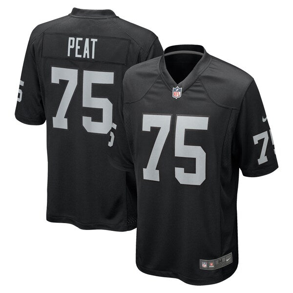 Andrus Peat Las Vegas Raiders Nike Team Game Jersey - Black