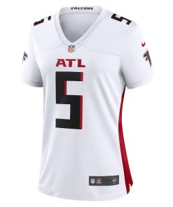 Alternative view of Drake London Atlanta Falcons Nike Women's Away Game Player Jersey - White