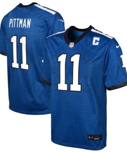 Michael Pittman Jr. Indianapolis Colts Nike Youth Game Jersey - Royal