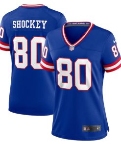 Jeremy Shockey New York Giants Nike Women's Classic Retired Player Game Jersey - Royal