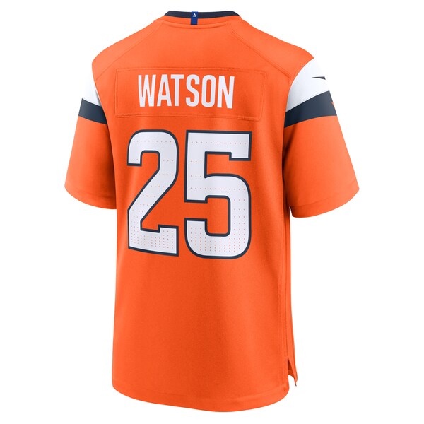 Blake Watson Denver Broncos Nike Team Game Jersey - Orange - Image 4