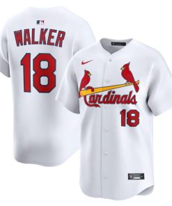 Jordan Walker St. Louis Cardinals Nike Home Limited Player Jersey - White