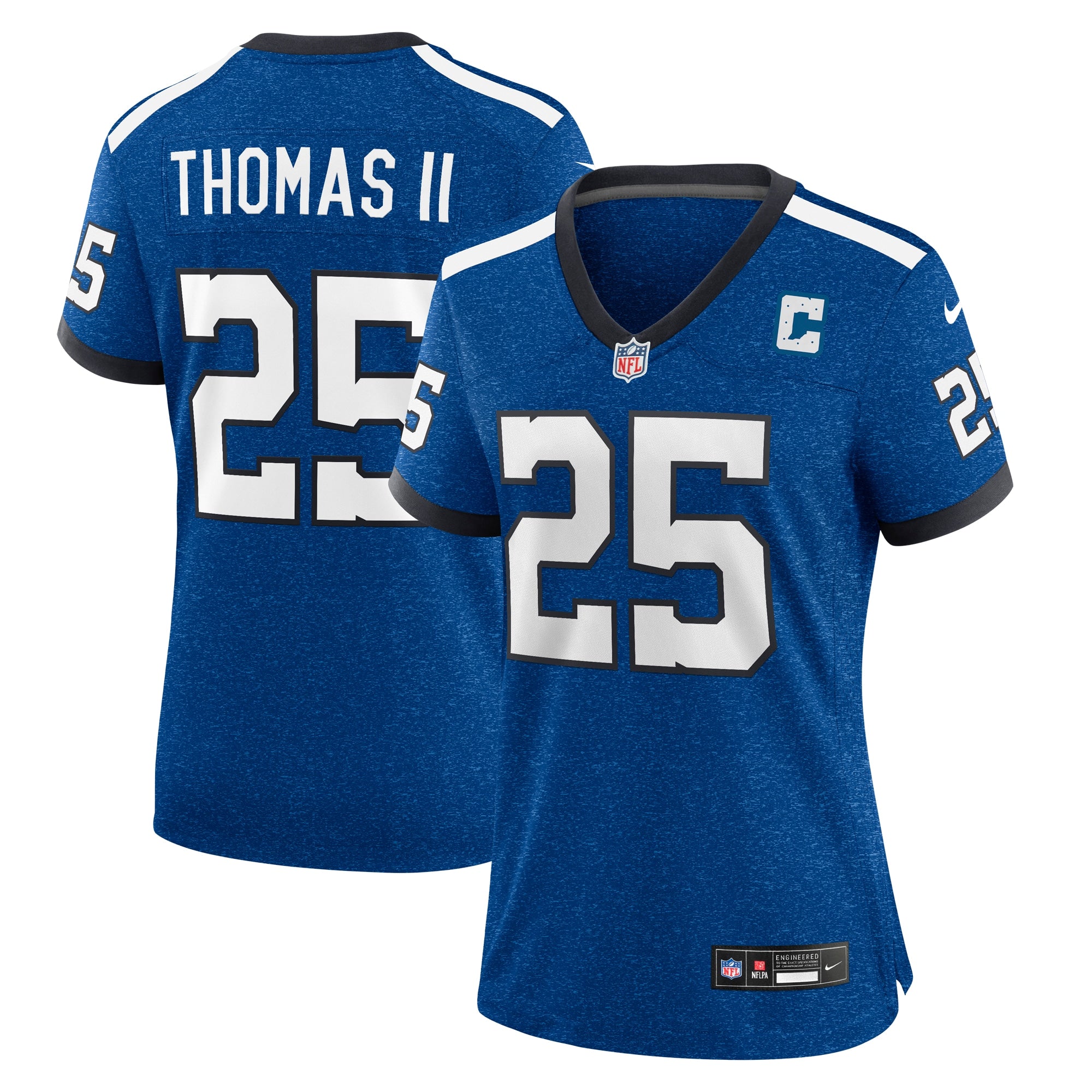 Rodney Thomas II Indianapolis Colts Nike Women's Game Player Jersey - Royal/Blue - Image 5