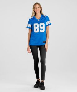 Brock Wright Detroit Lions Nike Women's Team Game Jersey -  Blue