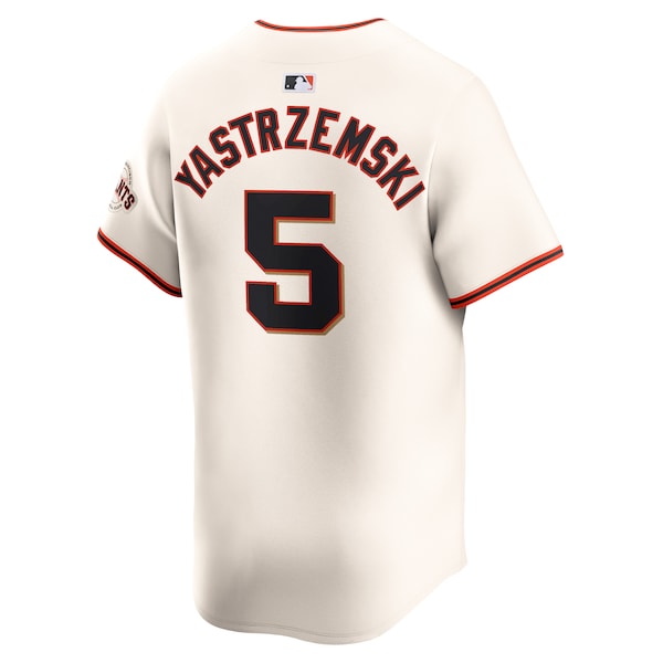 Mike Yastrzemski San Francisco Giants Nike Home Limited Player Jersey - Cream - Image 3