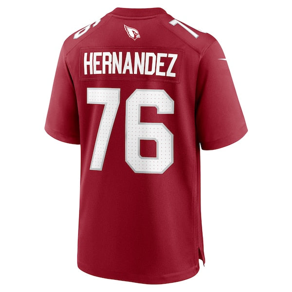Will Hernandez Arizona Cardinals Nike Team Game Jersey - Cardinal - Image 3
