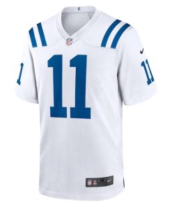 Alternative view of Michael Pittman Jr. Indianapolis Colts Nike Game Jersey - White