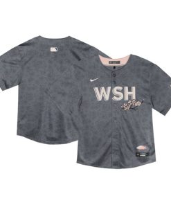 Washington Nationals Nike Toddler City Connect Limited Jersey - Charcoal