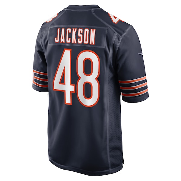 D'Marco Jackson Chicago Bears Nike Team Game Jersey - Navy - Image 3