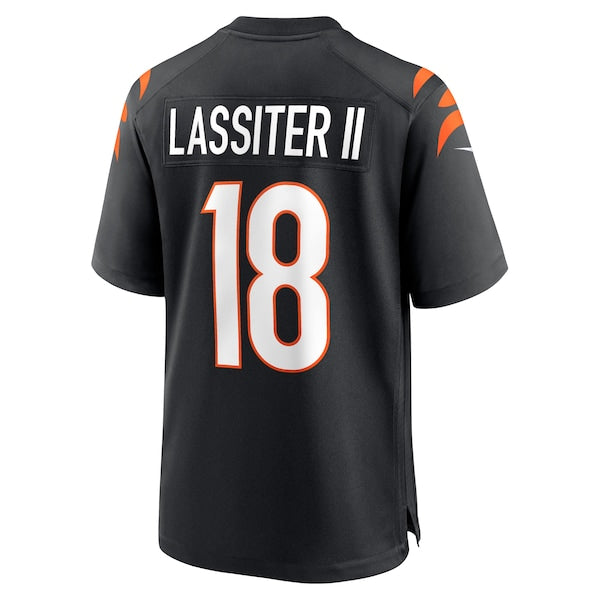 Kwamie Lassiter II Cincinnati Bengals Nike Game Player Jersey - Black - Image 3