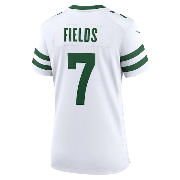 Justin Fields New York Jets Nike Women's Game Jersey - White - Image 3