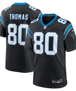 Ian Thomas Carolina Panthers Nike Team Game Jersey - Black
