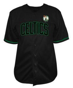 Alternative view of Jayson Tatum Boston Celtics Profile Big & Tall Name & Number Button-Up Jersey - Black