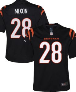 Joe Mixon Cincinnati Bengals Nike Youth Game Jersey - Black