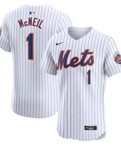 Jeff McNeil New York Mets Nike Home Elite Player Jersey - White