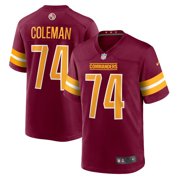 Brandon Coleman Washington Commanders Nike Game Jersey - Burgundy - Image 2