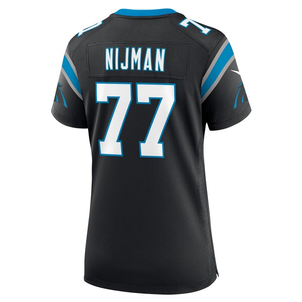 Yosh Nijman Carolina Panthers Nike Women's Game Jersey - Black - Image 6