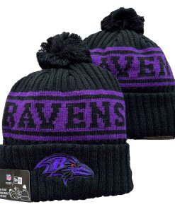BALTIMORE RAVENS KNIT HAT