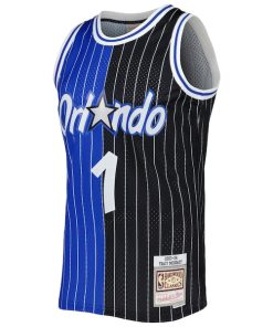 Alternative view of Tracy McGrady Orlando Magic Hardwood Classics 2003/04 Split Swingman Jersey - Blue/Black