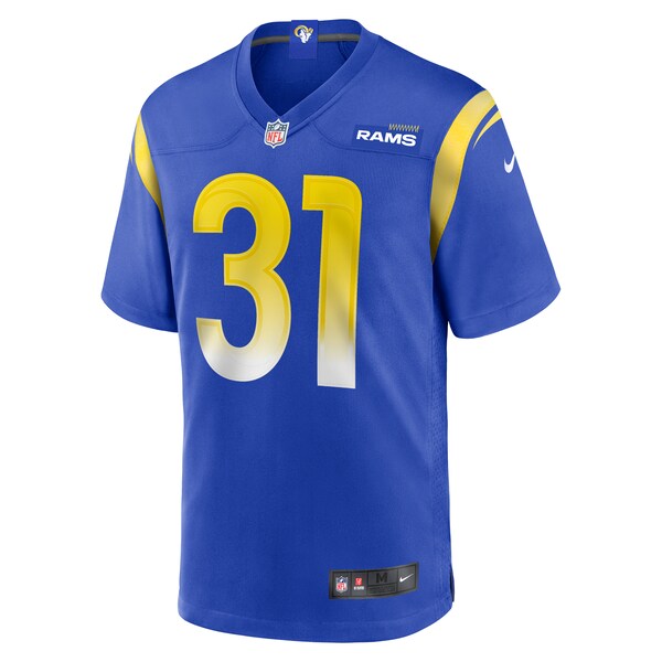 Nick Hampton Los Angeles Rams Nike Home Game Jersey - Royal - Image 2