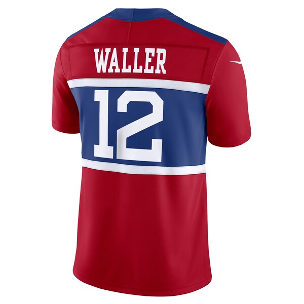 Darren Waller New York Giants Nike Alternate Vapor F.U.S.E. Retired Player Limited Jersey - Century Red/Royal - Image 4