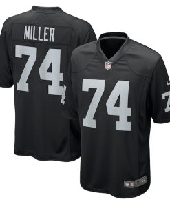 Kolton Miller Las Vegas Raiders Nike Game Jersey - Black