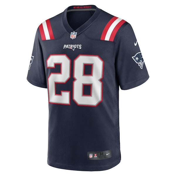 Alex Austin New England Patriots Nike Game Jersey - Navy - Image 2