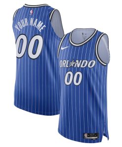 Orlando Magic Nike Authentic Custom Jersey - Icon Edition - Blue