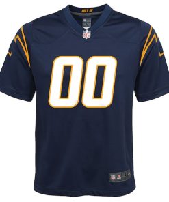 Alternative view of Los Angeles Chargers Nike Youth Alternate Custom Game Jersey - Navy
