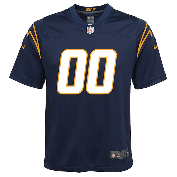 Los Angeles Chargers Nike Youth Alternate Custom Game Jersey - Navy - Image 2