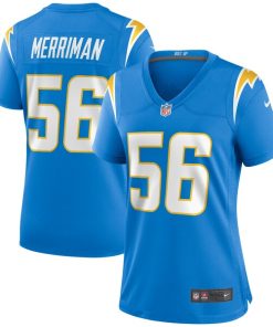 Shawne Merriman Los Angeles Chargers Nike Women's Game Retired Player Jersey - Powder Blue