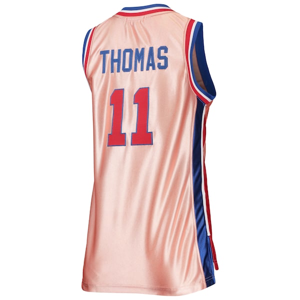 Isiah Thomas Detroit Pistons Women's 75th Anniversary Rose Gold 1982 Swingman Jersey - Pink - Image 3