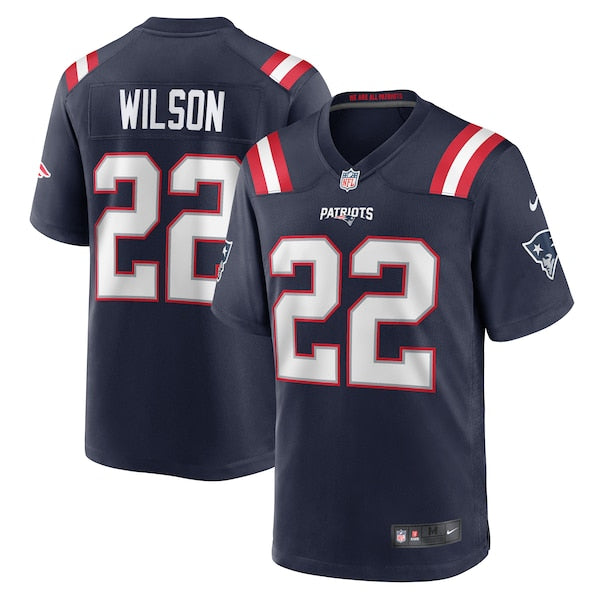 Marco Wilson New England Patriots Nike Game Jersey - Navy