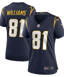 Mike Williams Los Angeles Chargers Nike Women's Alternate Team Game Jersey - Navy/Blue/Royal