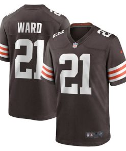 Denzel Ward Cleveland Browns Nike Game Jersey - Brown