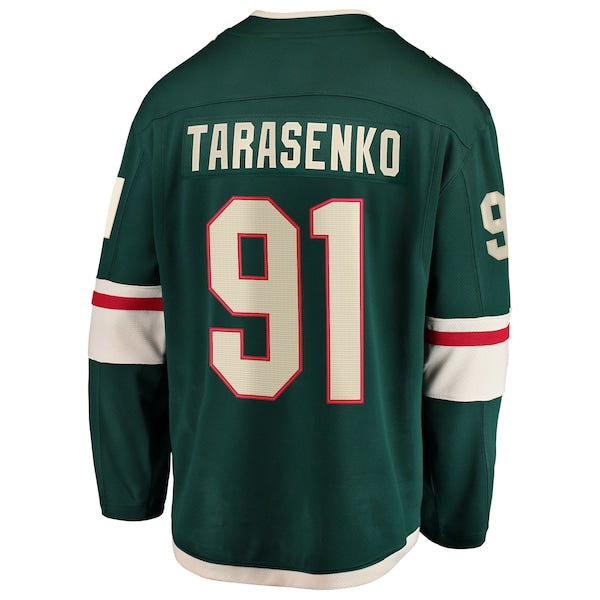 Vladimir Tarasenko Minnesota Wild Home Breakaway Jersey - Green - Image 3