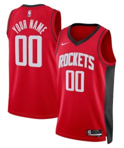 Houston Rockets Nike Unisex Swingman Custom Jersey Red - Icon Edition