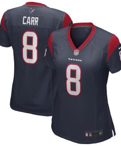 David Carr Houston Texans Nike Women's Game Retired Player Jersey - Navy