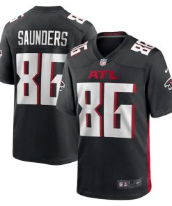 CJ Saunders Atlanta Falcons Nike Team Game Jersey -  Black