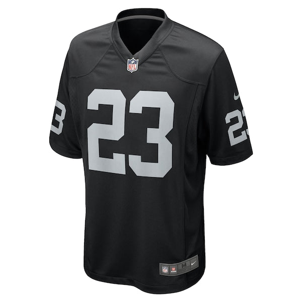 David Long Jr. Las Vegas Raiders Nike Team Game Jersey - Black - Image 2