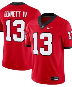 Stetson Bennett Georgia Bulldogs Nike Player Game Jersey - Red