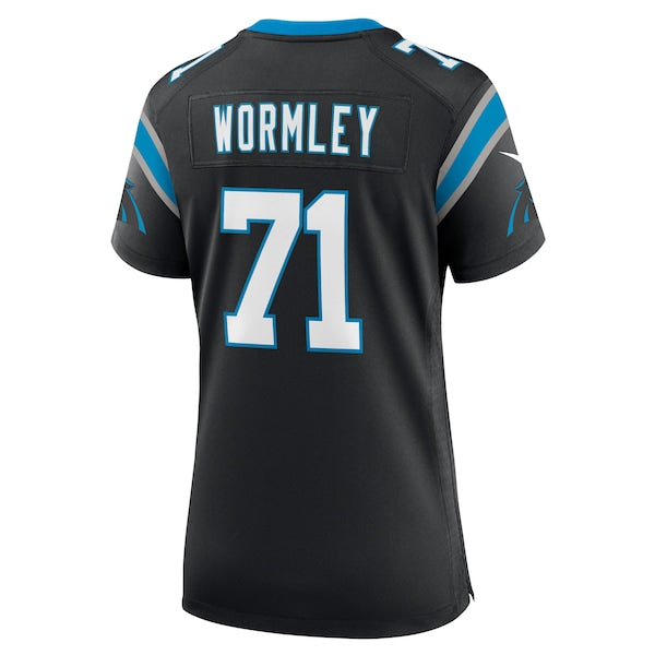 Chris Wormley Carolina Panthers Nike Women's Game Jersey - Black - Image 3