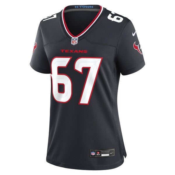 Ed Ingram Houston Texans Nike Women's Team Game Jersey - Navy - Image 3