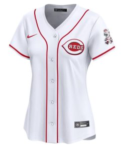 Alternative view of Cincinnati Reds Nike Women's Home Limited Jersey - White