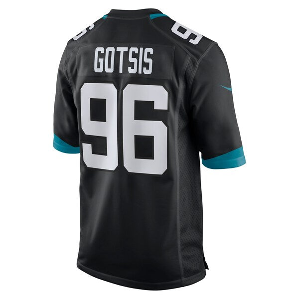 Adam Gotsis Jacksonville Jaguars Nike Game Jersey - Black - Image 3